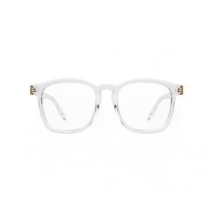 Clear Square Glasses blue light blocker